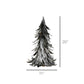 Feather Tree, Silver - Medium Set Of 8 By HomArt | Christmas Trees | Modishstore - 2