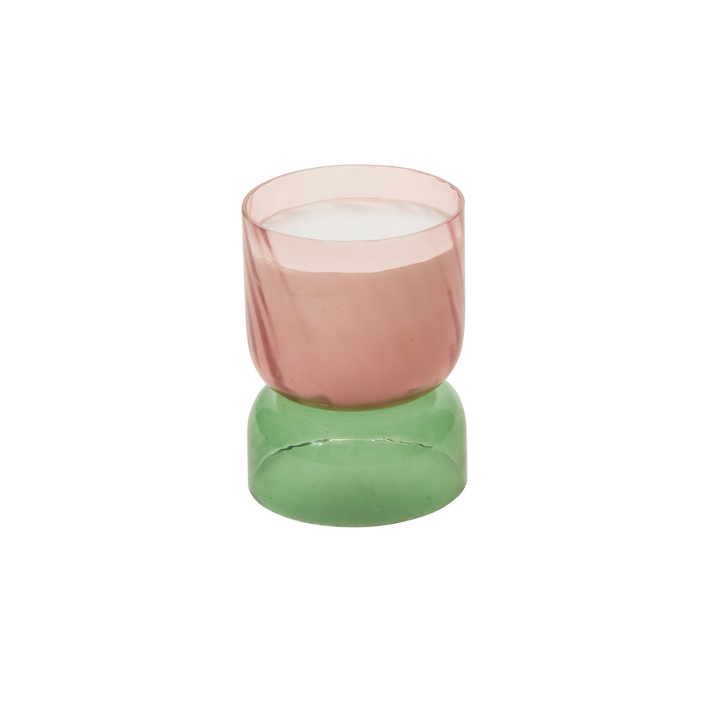 Pink Juniper Candle Set of 2 By Accent Decor | Candle Holders | Modishstore - 2