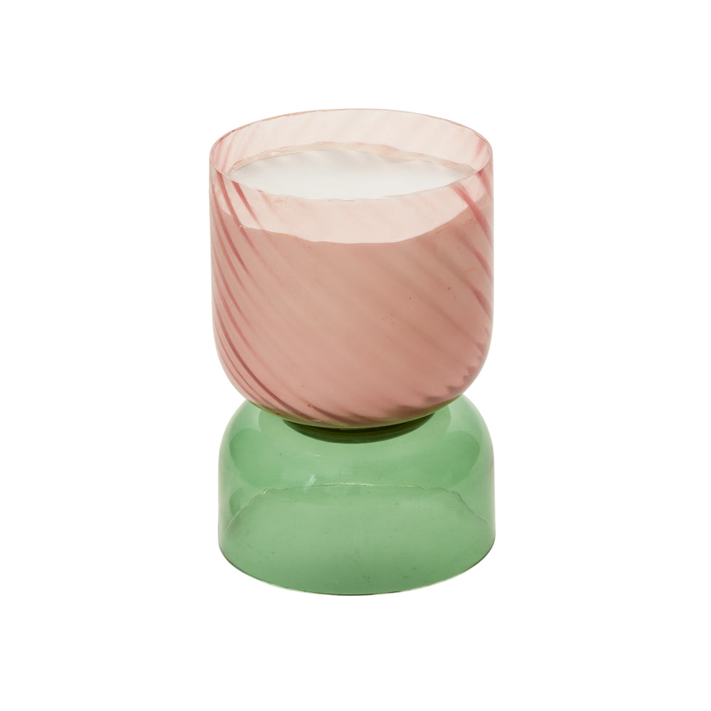 Pink Juniper Candle Set of 2 By Accent Decor | Candle Holders | Modishstore - 5