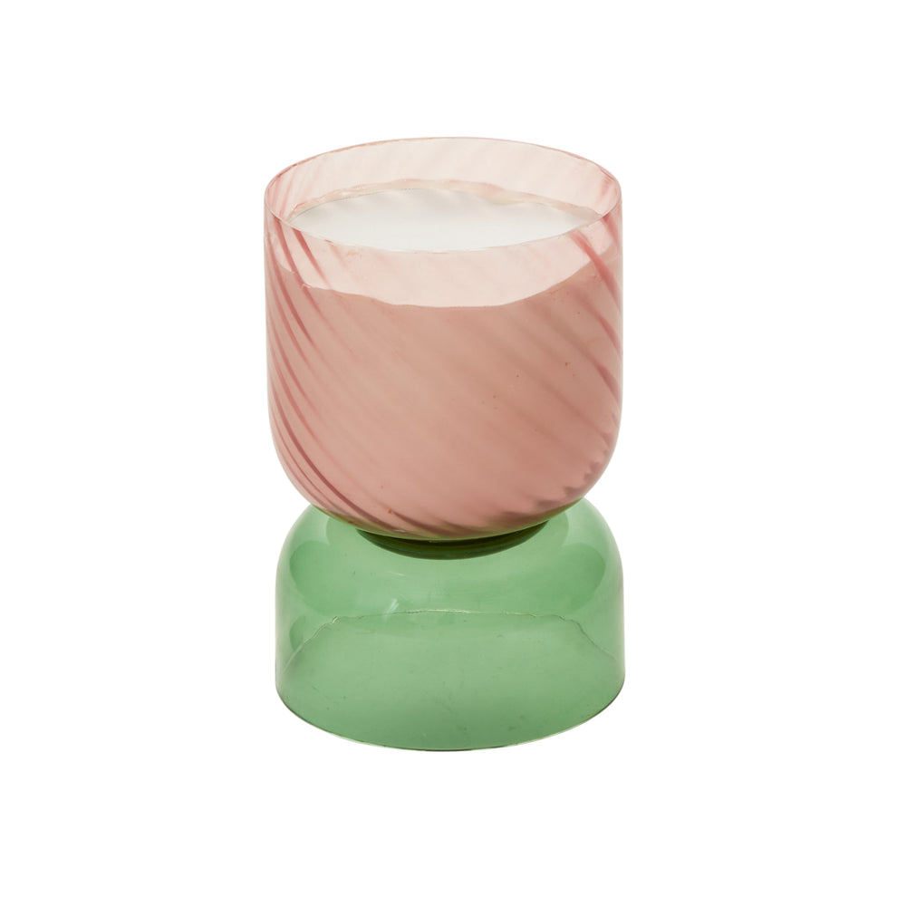 Pink Juniper Candle Set of 2 By Accent Decor | Candle Holders | Modishstore - 5
