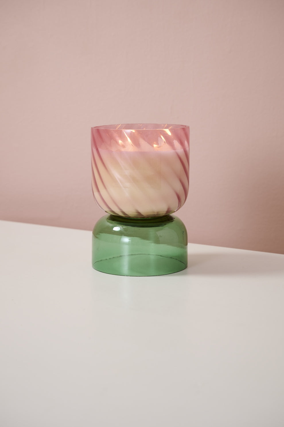 Pink Juniper Candle Set of 2 By Accent Decor | Candle Holders | Modishstore - 6