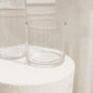 Clear Cylinder Vase Set of 8 By Accent Decor | Vases | Modishstore - 11