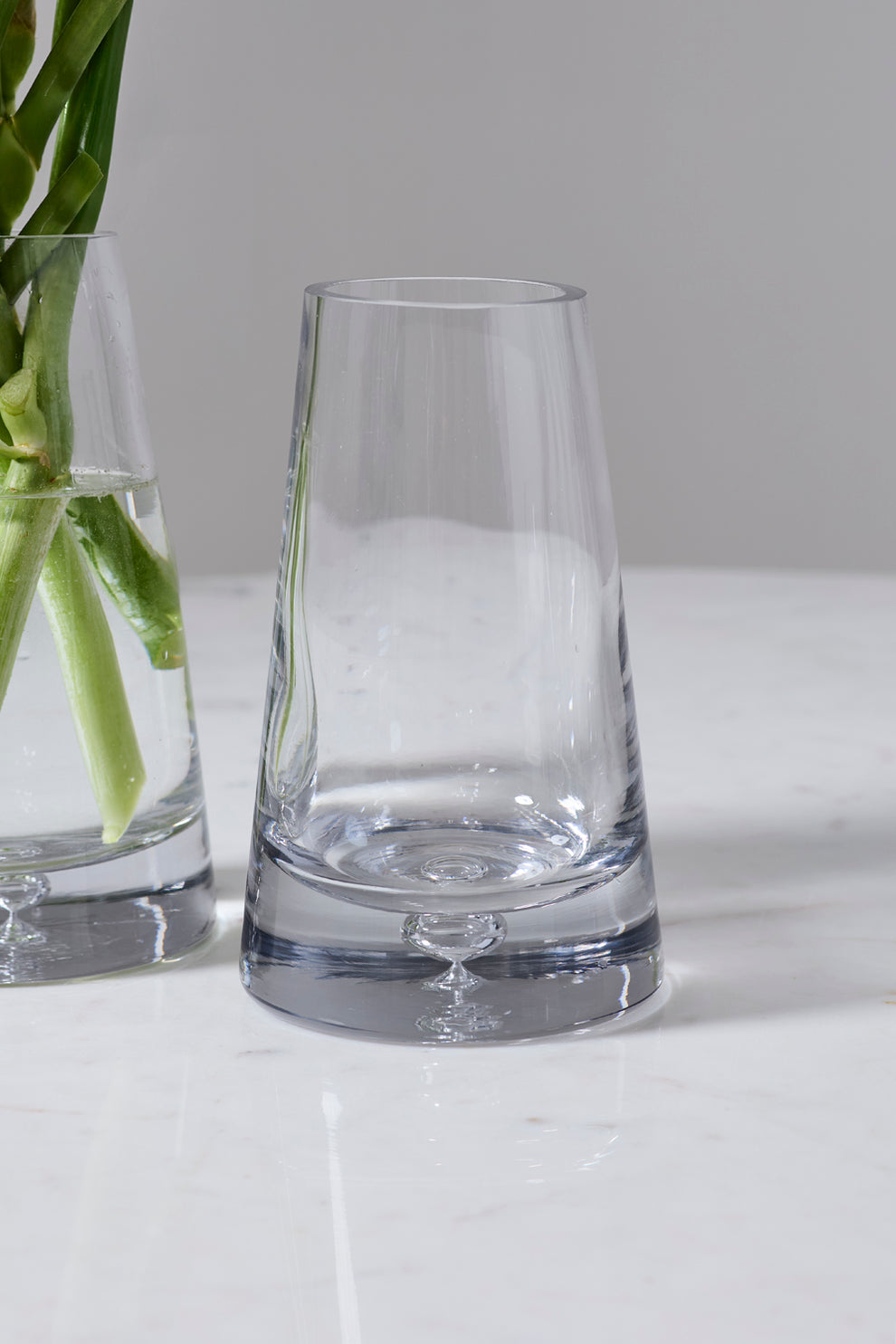 Fat Pyramid Vase Set of 4 By Accent Decor | Vases | Modishstore - 7