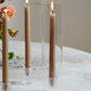 Fluted Glass Candleholders Set of 4 By Accent Decor | Candle Holders | Modishstore - 5