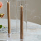 Fluted Glass Candleholders Set of 4 By Accent Decor | Candle Holders | Modishstore - 4
