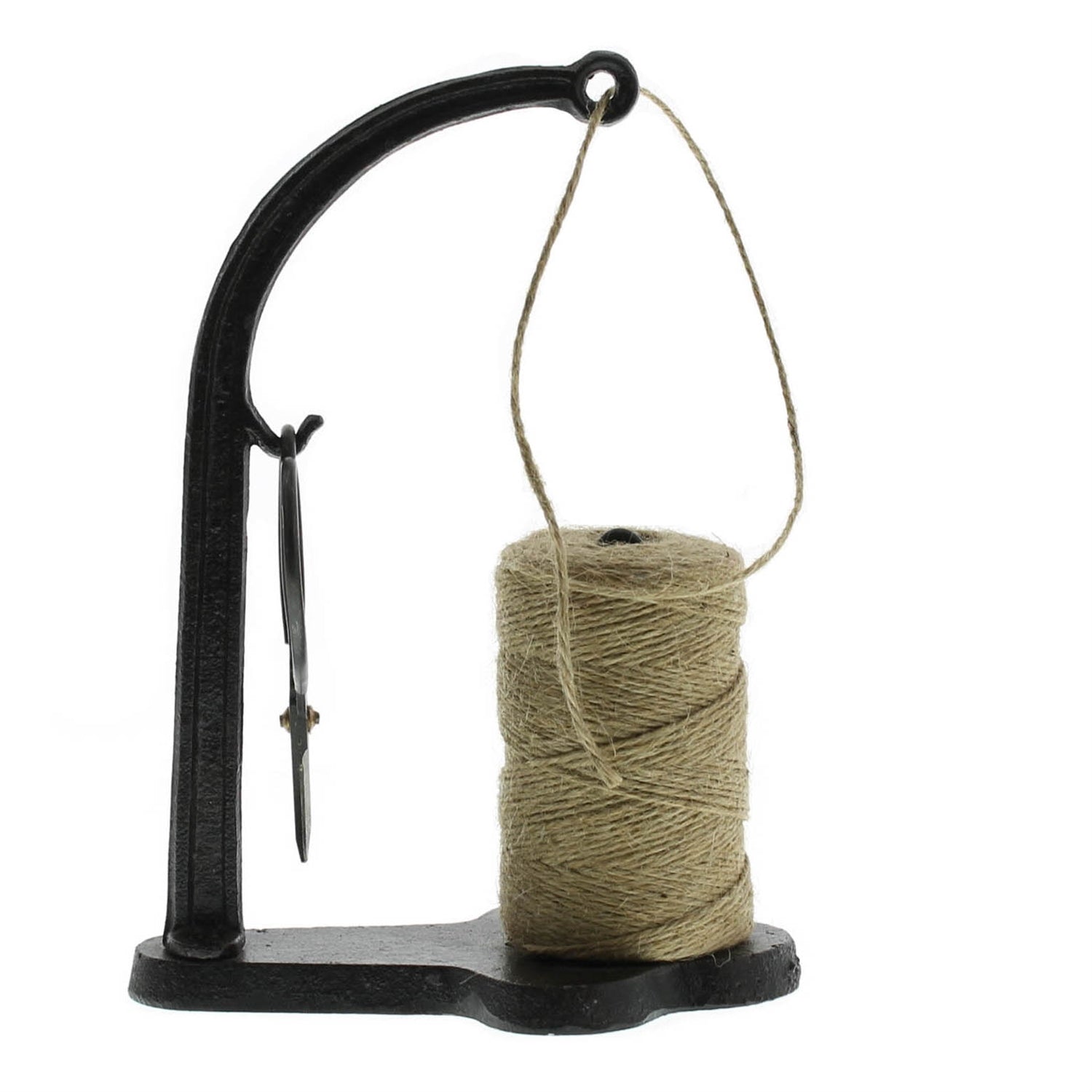 Jute Dispenser - Cast Iron - Antique Black Set Of 4 By HomArt | Display Cases | Modishstore - 3