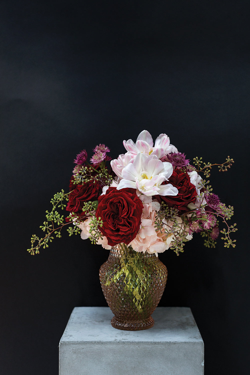 Roseland Vase Set of 4 By Accent Decor | Vases | Modishstore - 13