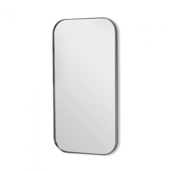 Aalina Mirror 54" - Brushed Nickel By Interlude Home | Mirrors | Modishstore