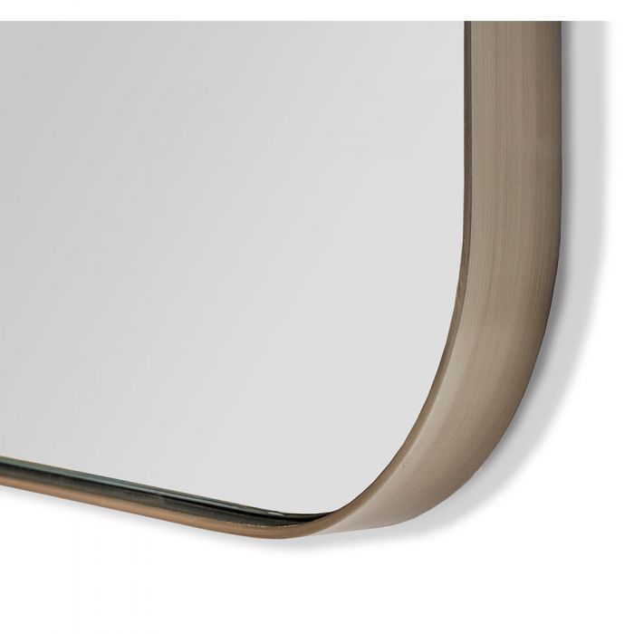Aalina Mirror 54" - Brushed Nickel By Interlude Home | Mirrors | Modishstore - 2