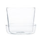 Glass Pot with Saucer Set of 4 By Accent Decor | Planters, Troughs & Cachepots | Modishstore - 13