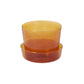 Glass Pot with Saucer Set of 4 By Accent Decor | Planters, Troughs & Cachepots | Modishstore - 8