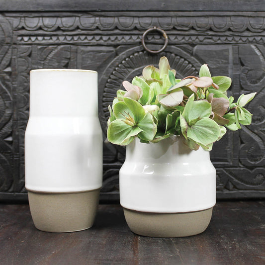 Tiana Vase, Ceramic - Large Set Of 4 By HomArt | Vases | Modishstore