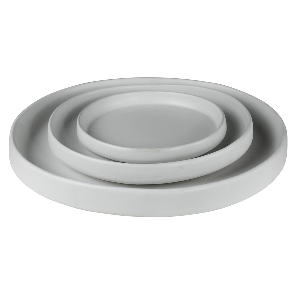 KuSmalli Platter, Ceramic - Small Set Of 4 By HomArt | Kitchen Accessories | Modishstore - 4