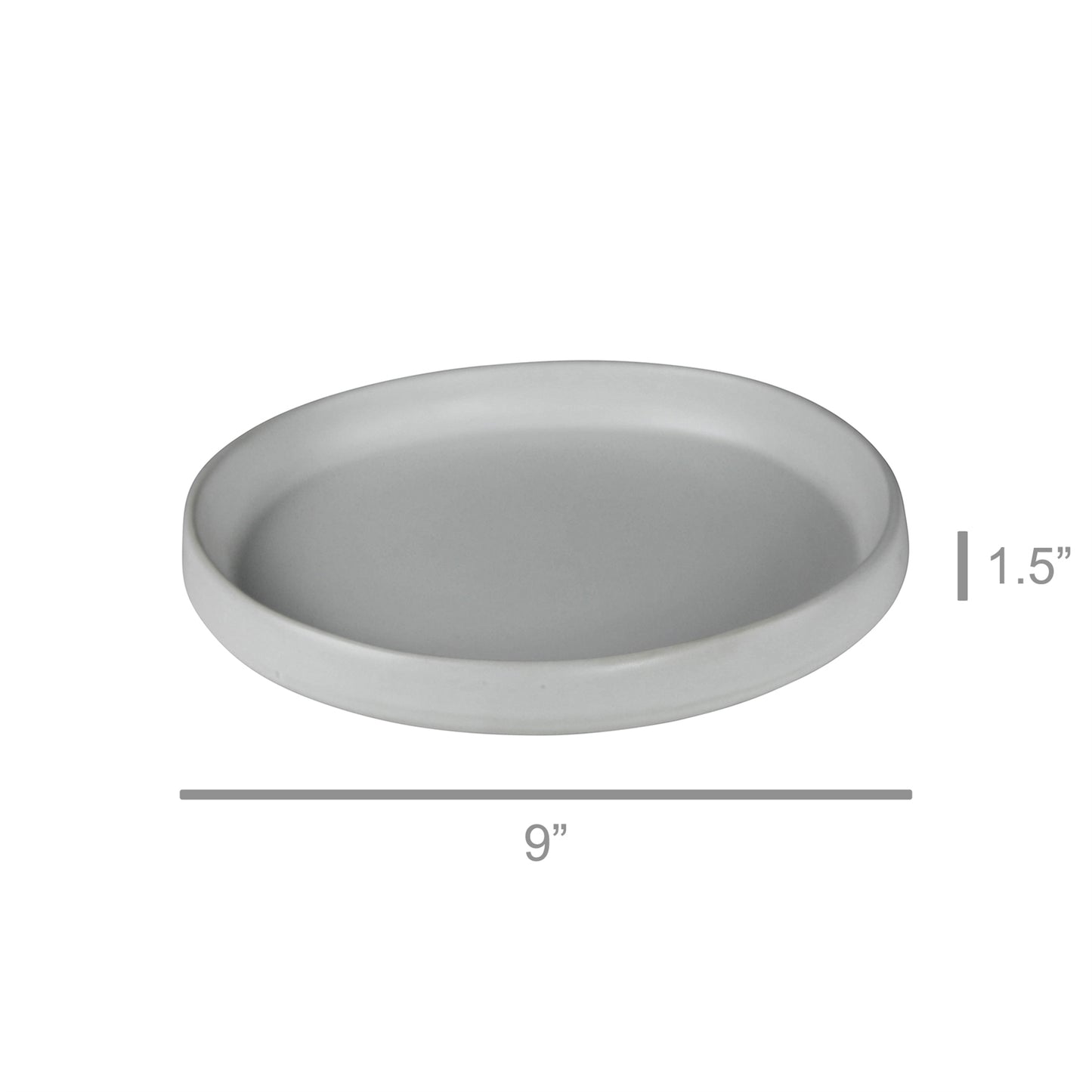 KuSmalli Platter, Ceramic - Small Set Of 4 By HomArt | Kitchen Accessories | Modishstore - 3