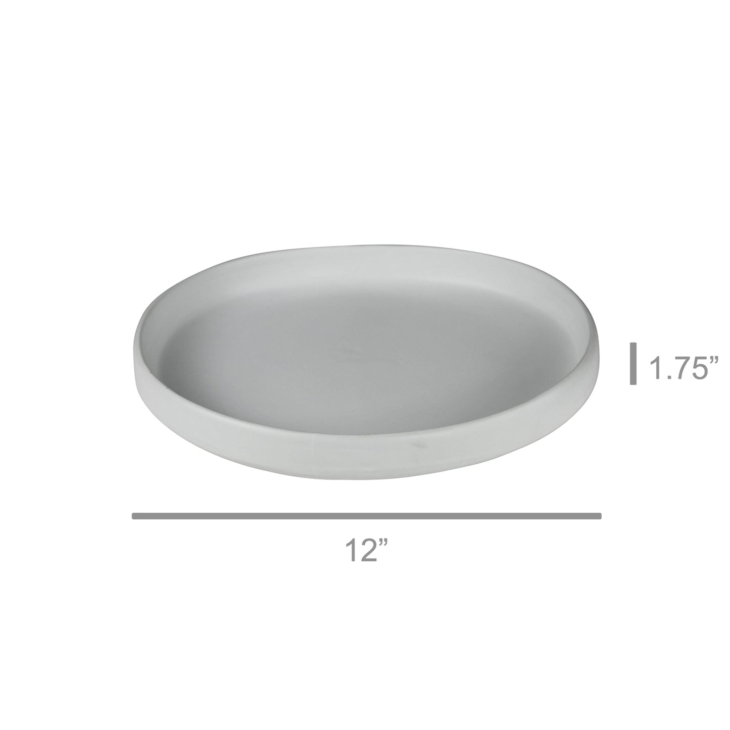 KuSmalli Platter, Ceramic - Medium By HomArt | Kitchen Accessories | Modishstore - 3