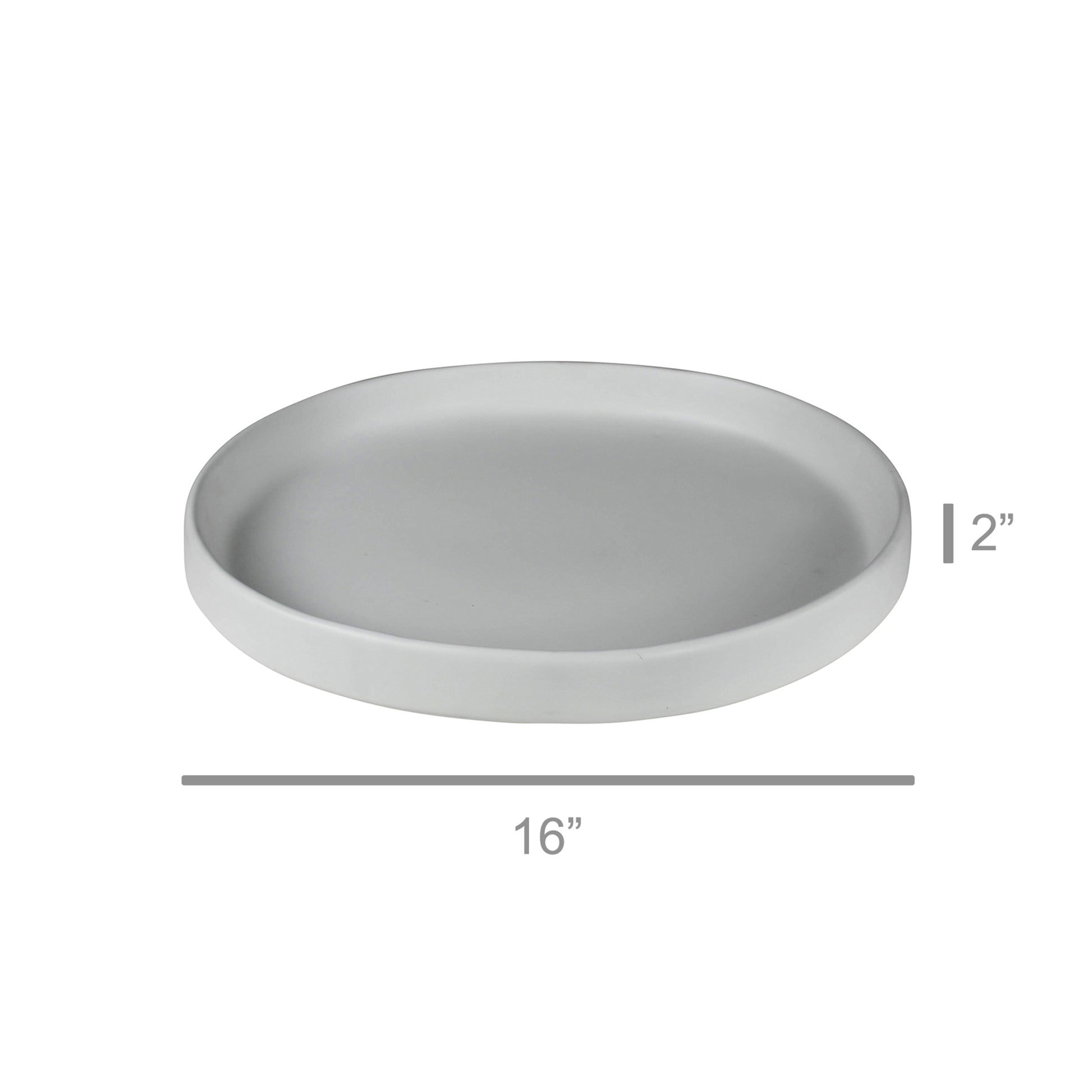 KuSmalli Platter, Ceramic - Medium By HomArt | Kitchen Accessories | Modishstore - 7