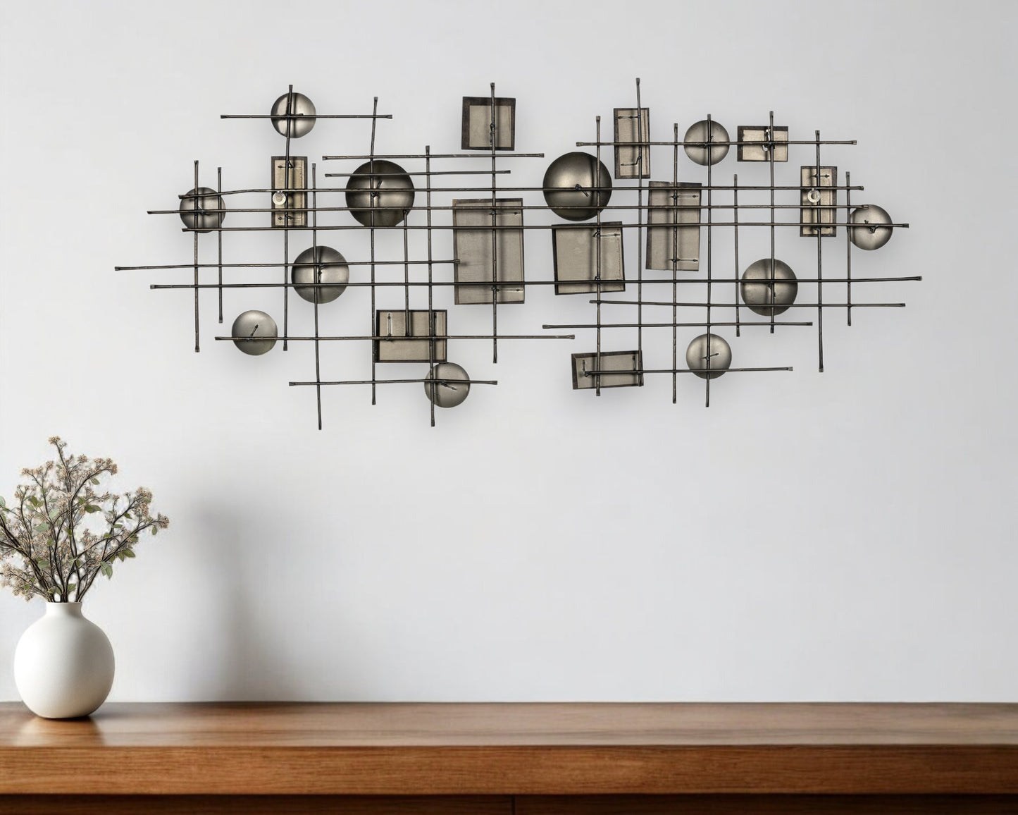 Black Metal Novelty By Homeroots | Wall Decor | Modishstore - 1