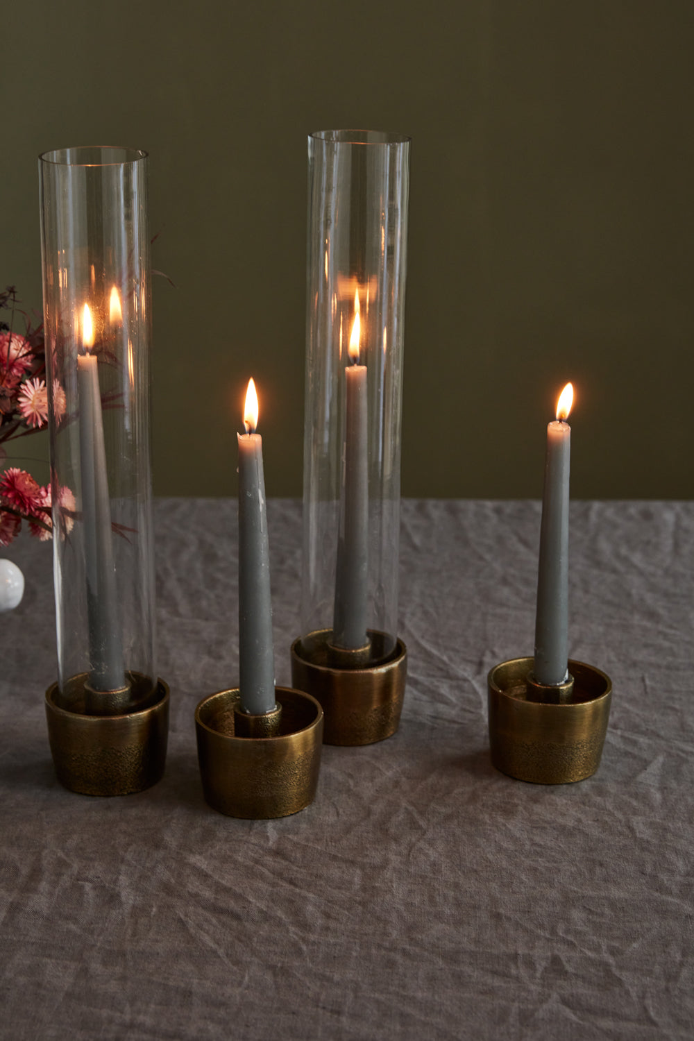 Glass Sleeve Set of 8 By Accent Decor | Candle Holders | Modishstore - 19
