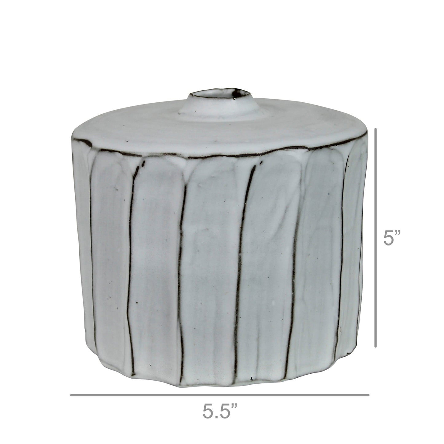 Faye Vase, Ceramic - Small Set Of 4 By HomArt | Vases | Modishstore - 2