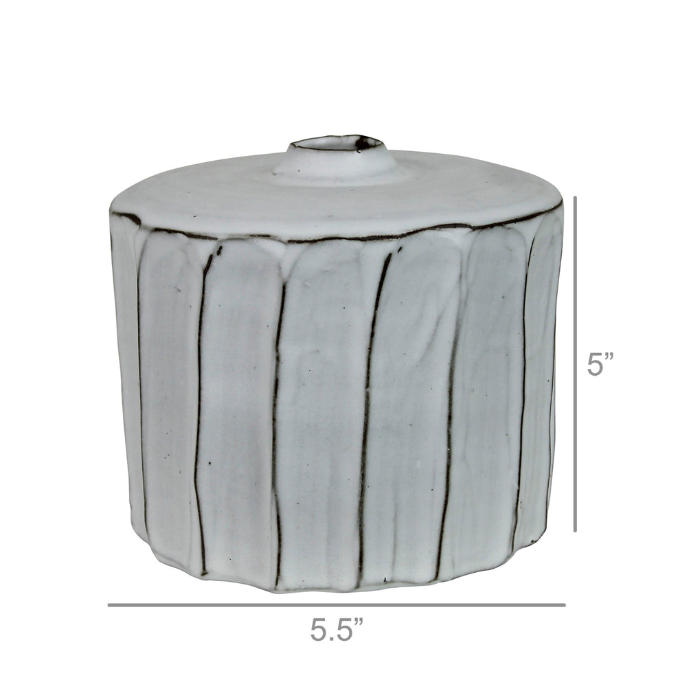 Faye Vase, Ceramic - Small Set Of 4 By HomArt | Vases | Modishstore - 2