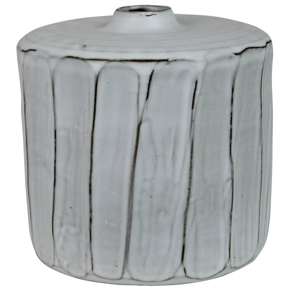 Faye Vase, Ceramic - Small Set Of 4 By HomArt | Vases | Modishstore - 3