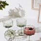Floret Drinkware Set of 4 By Accent Decor | Planters, Troughs & Cachepots | Modishstore - 5