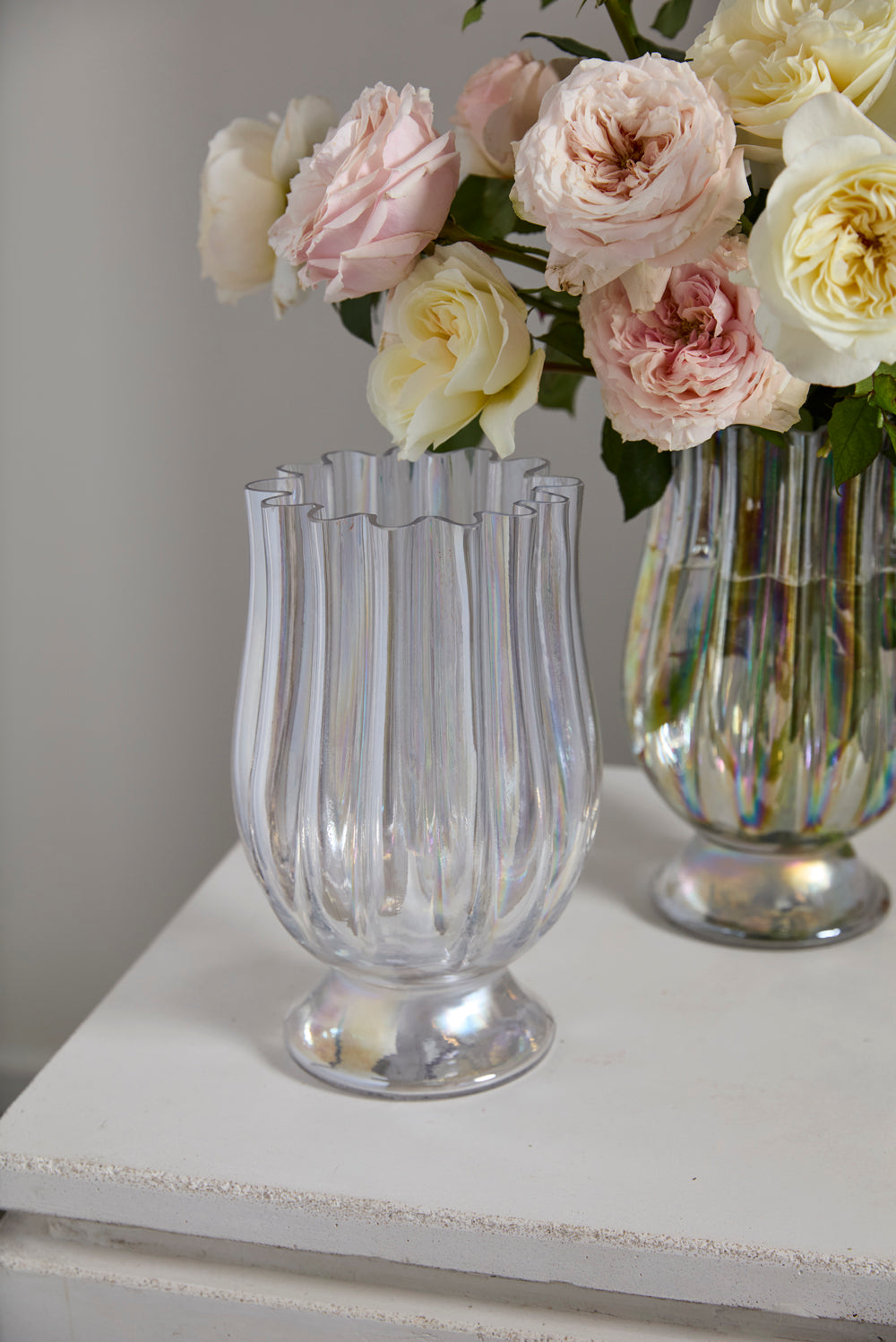 Gossamer Vase Set of 2 By Accent Decor | Vases | Modishstore - 6