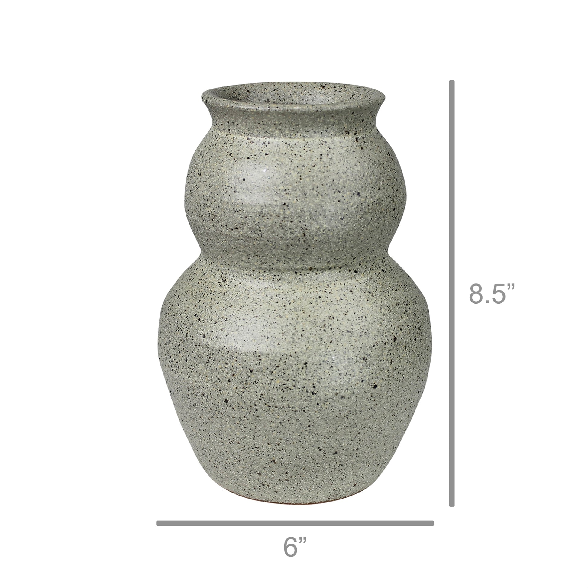 Tarpon Gourd Vase, Ceramic Set Of 4 By HomArt | Vases | Modishstore - 2