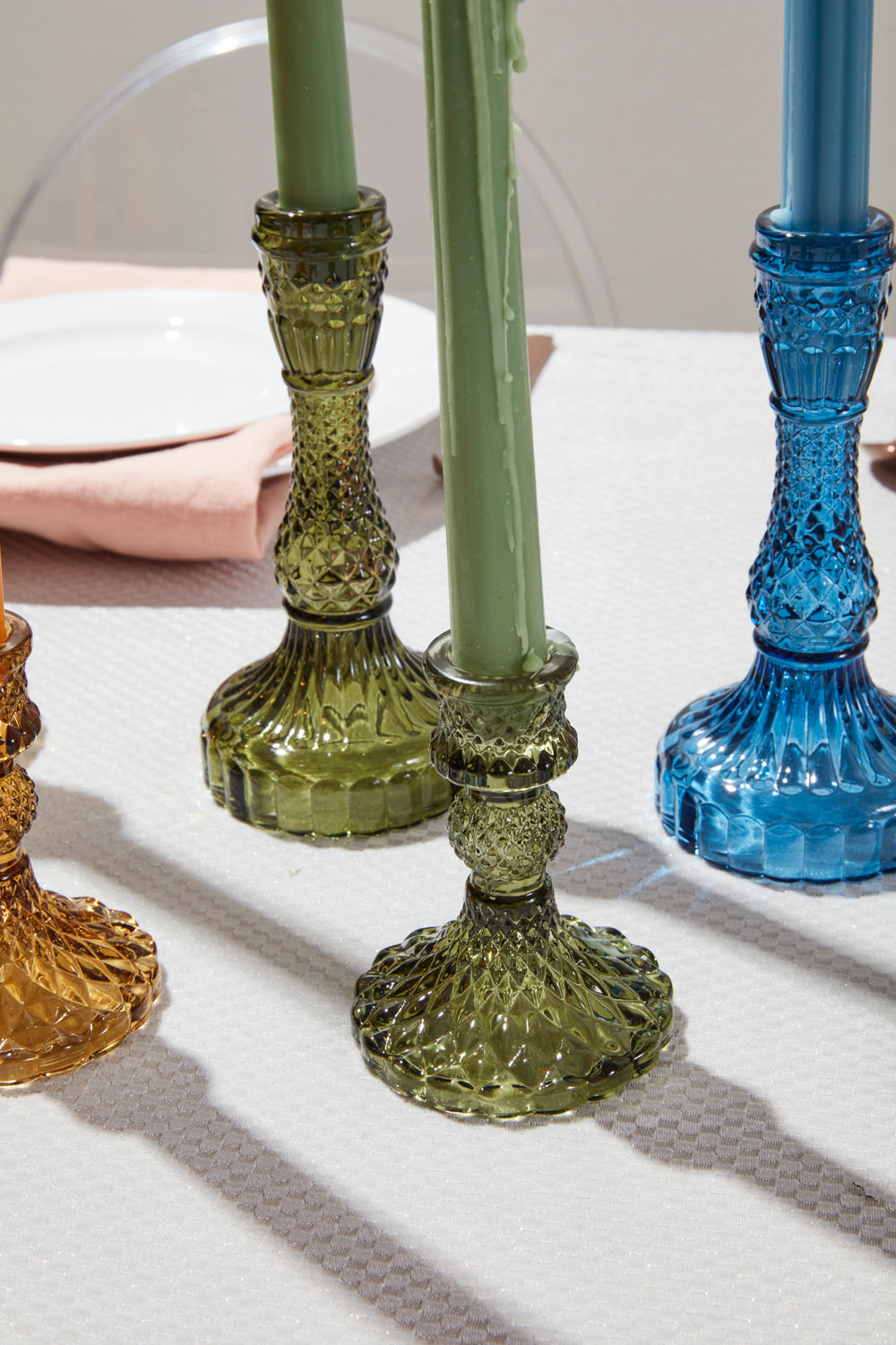 Gillian Candlestick Set of 8 By Accent Decor | Candle Holders | Modishstore - 6