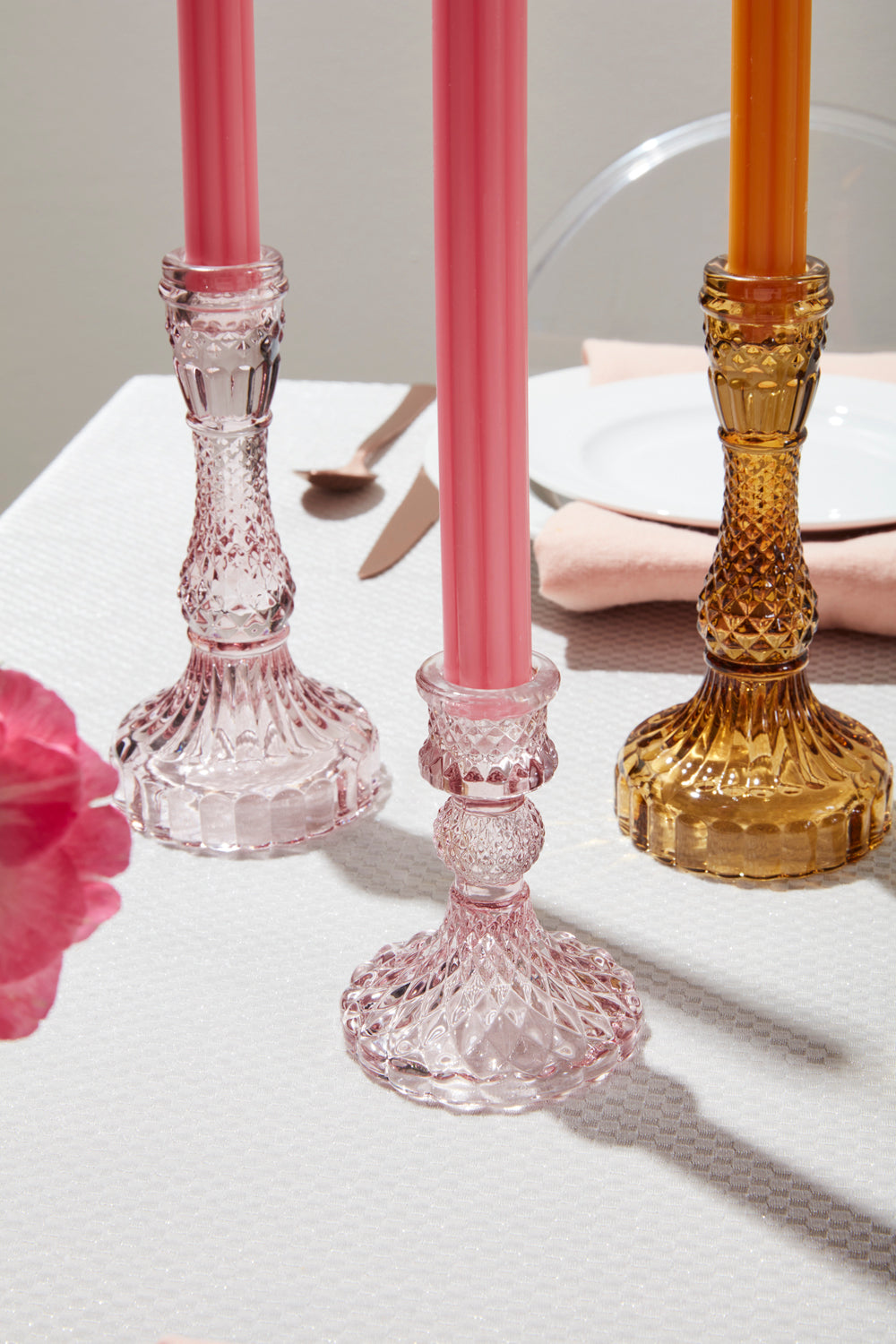Gillian Candlestick Set of 8 By Accent Decor | Candle Holders | Modishstore - 10