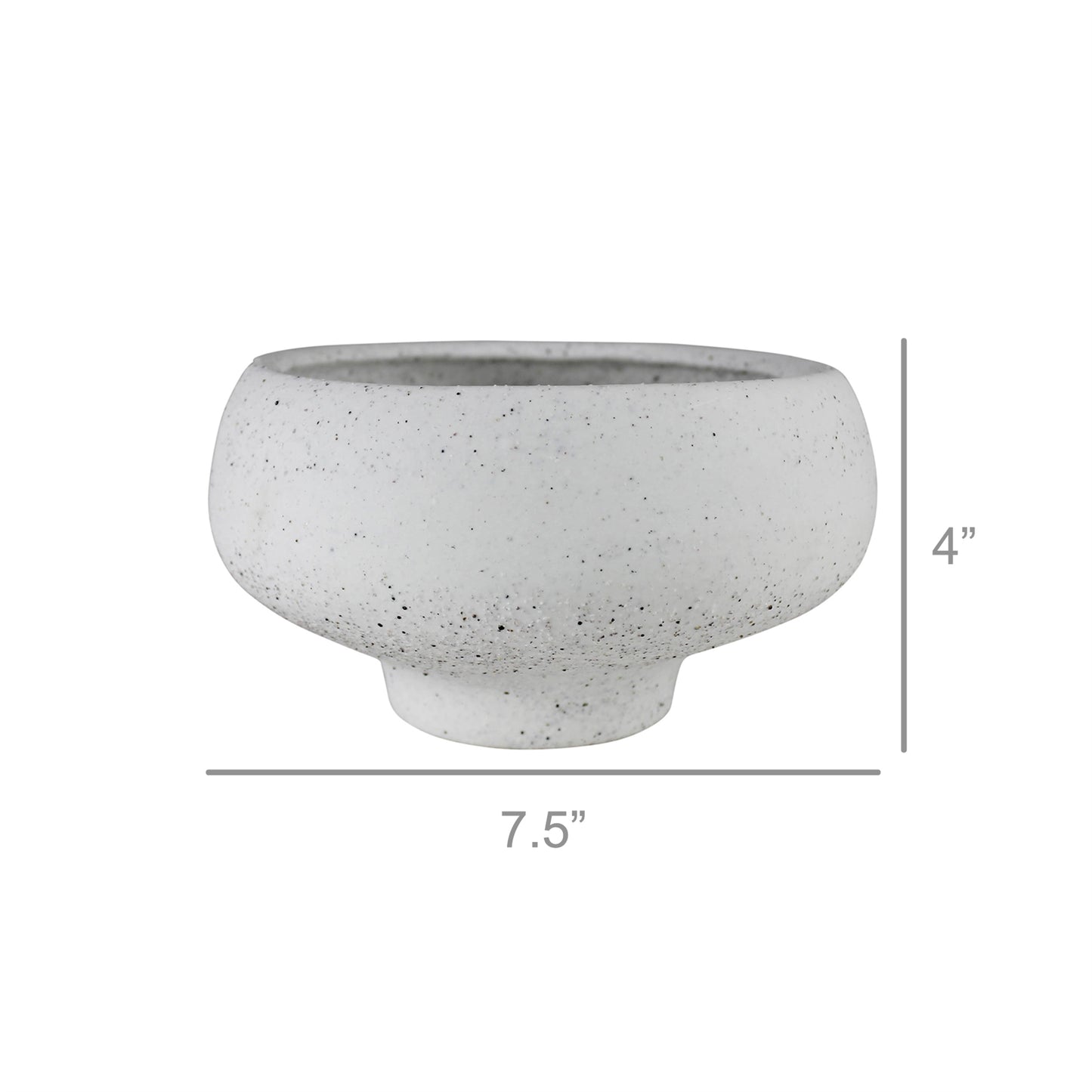 Cruz Bowl, Stoneware Set Of 4 By HomArt | Decorative Bowls | Modishstore - 2