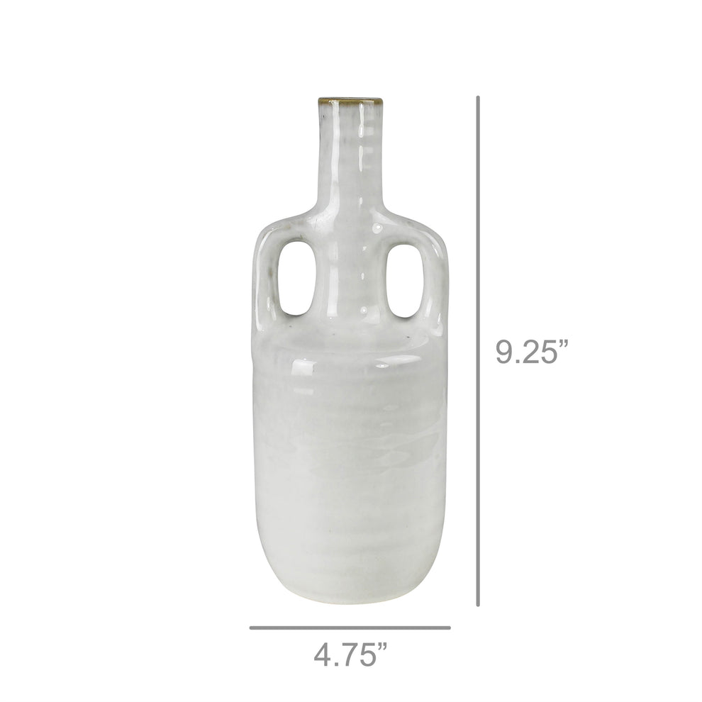 Thea Vase, Ceramic - Tall Set Of 4 By HomArt | Vases | Modishstore - 4