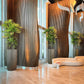 Fiberglass: Barrel 32.6"H Planter, Gunmetal Metallic Satin By Gold Leaf | Planters, Troughs & Cachepots | Modishstore - 4