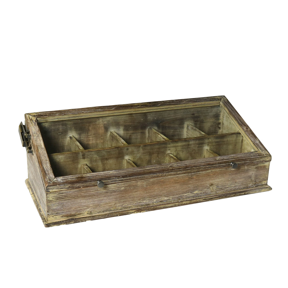 Jennings Divided Display Case By HomArt | Display Cases | Modishstore - 6
