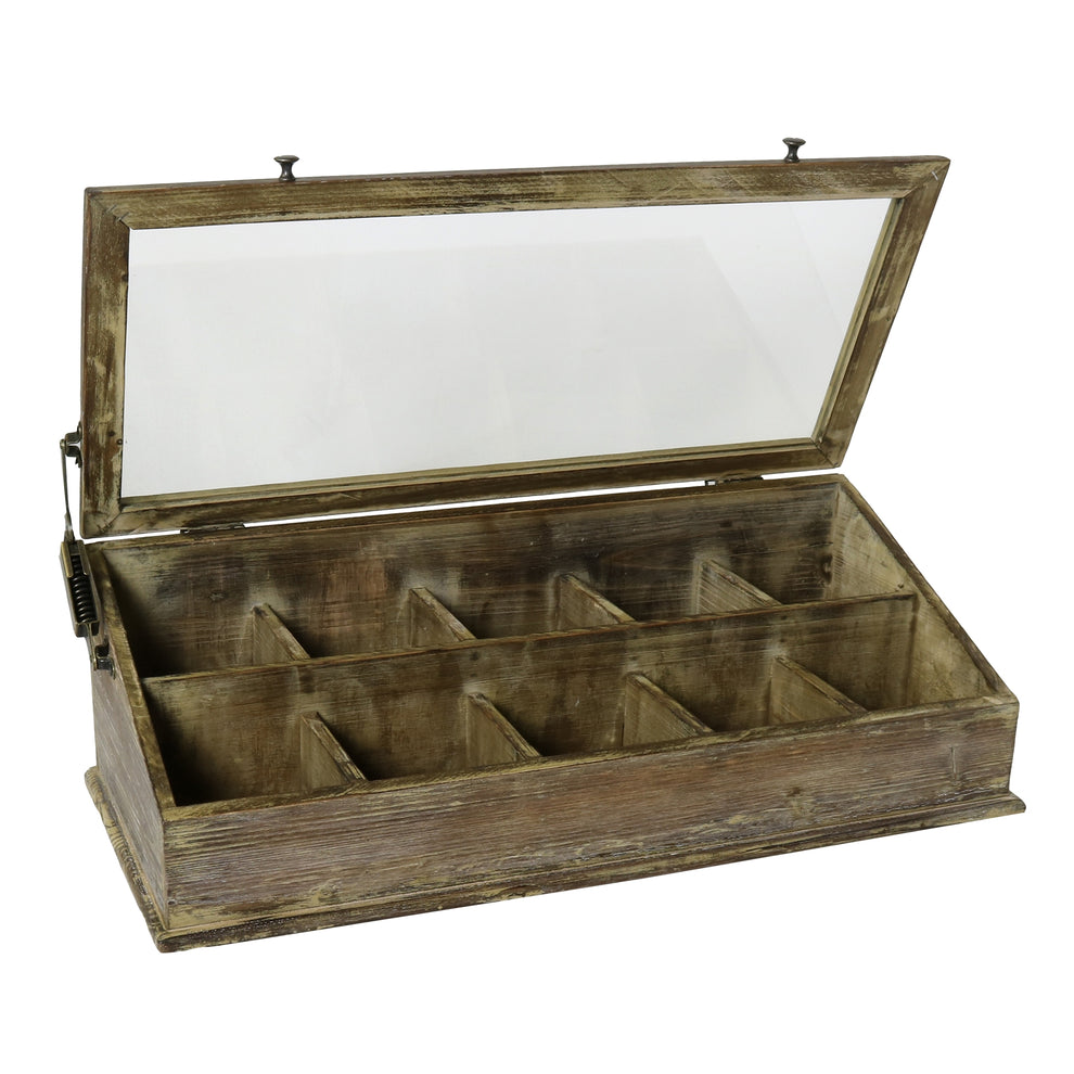 Jennings Divided Display Case By HomArt | Display Cases | Modishstore - 5