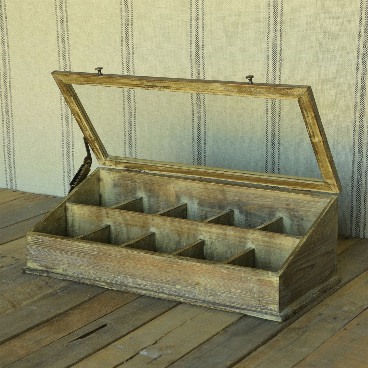 Jennings Divided Display Case By HomArt | Display Cases | Modishstore - 2