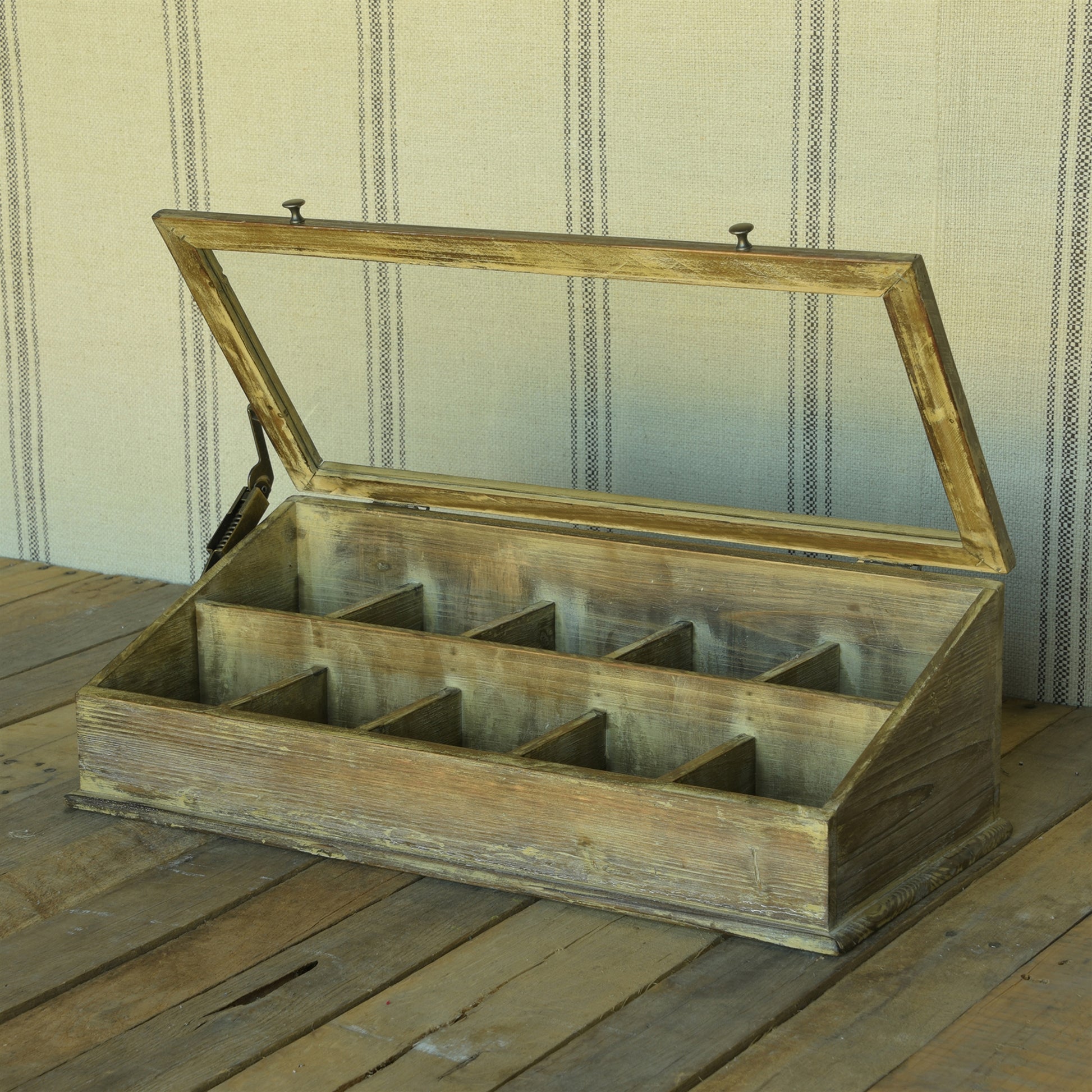 Jennings Divided Display Case By HomArt | Display Cases | Modishstore - 2