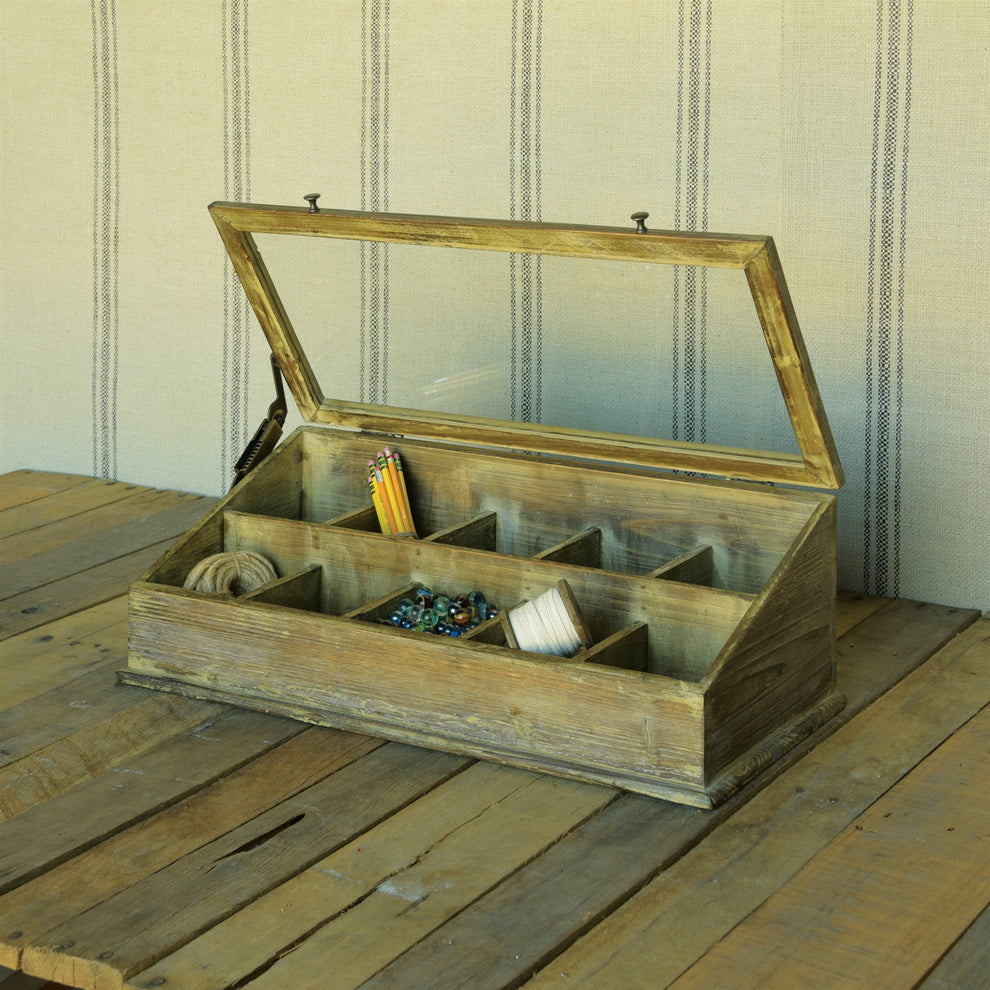 Jennings Divided Display Case By HomArt | Display Cases | Modishstore - 3