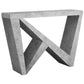 Gray Abstract Console Table By Homeroots | Console Tables | Modishstore - 1