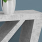 Gray Abstract Console Table By Homeroots | Console Tables | Modishstore - 3