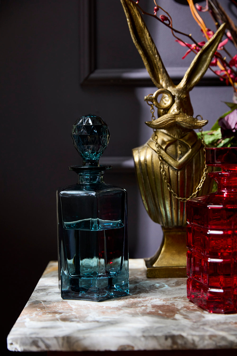 Baudelaire Decanter Set of 2 By Accent Decor | Planters, Troughs & Cachepots | Modishstore - 6