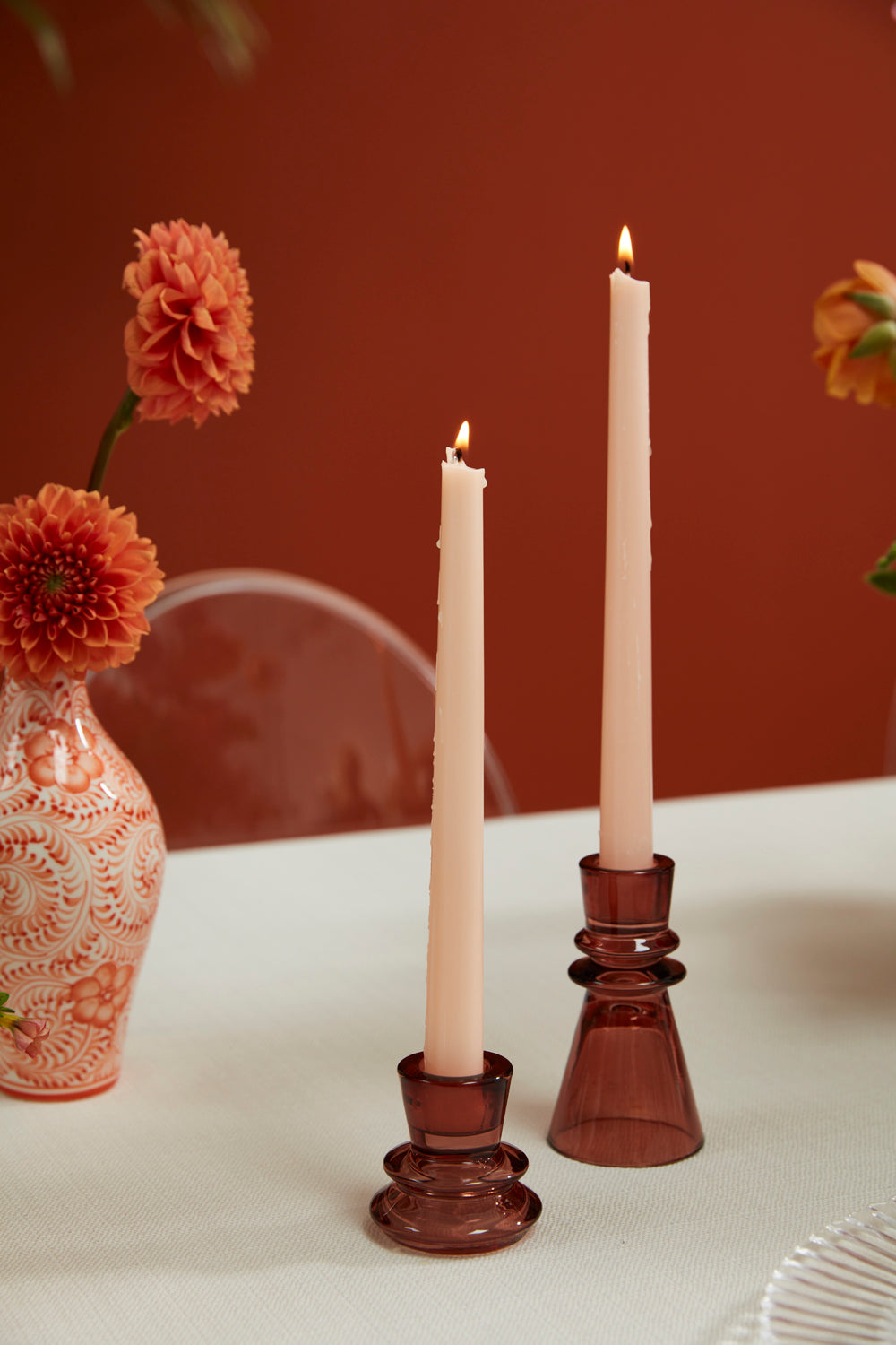 Sumba Candleholder Set of 8 By Accent Decor | Candle Holders | Modishstore - 8