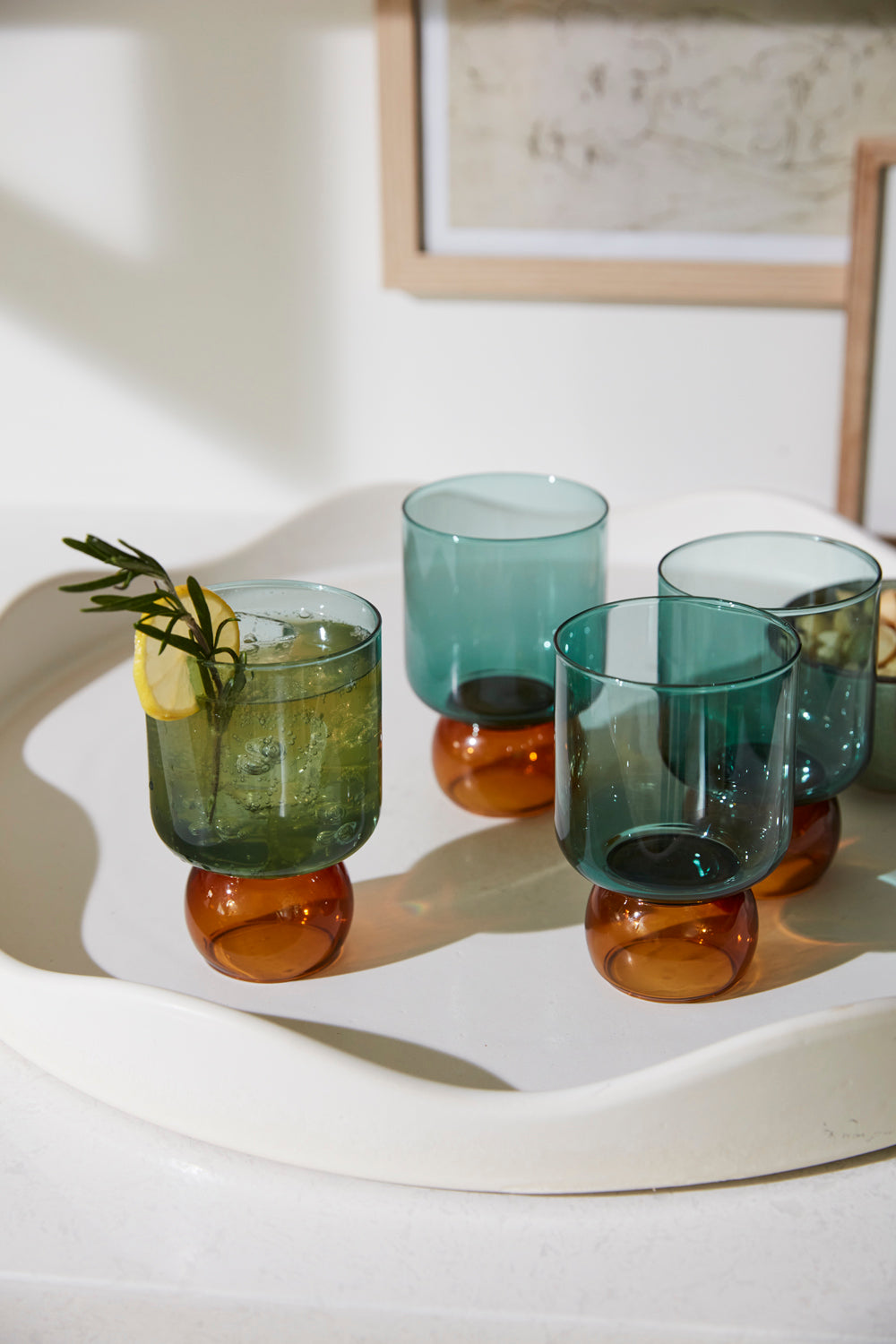 Felix Drinkware Set of 4 By Accent Decor | Planters, Troughs & Cachepots | Modishstore - 4