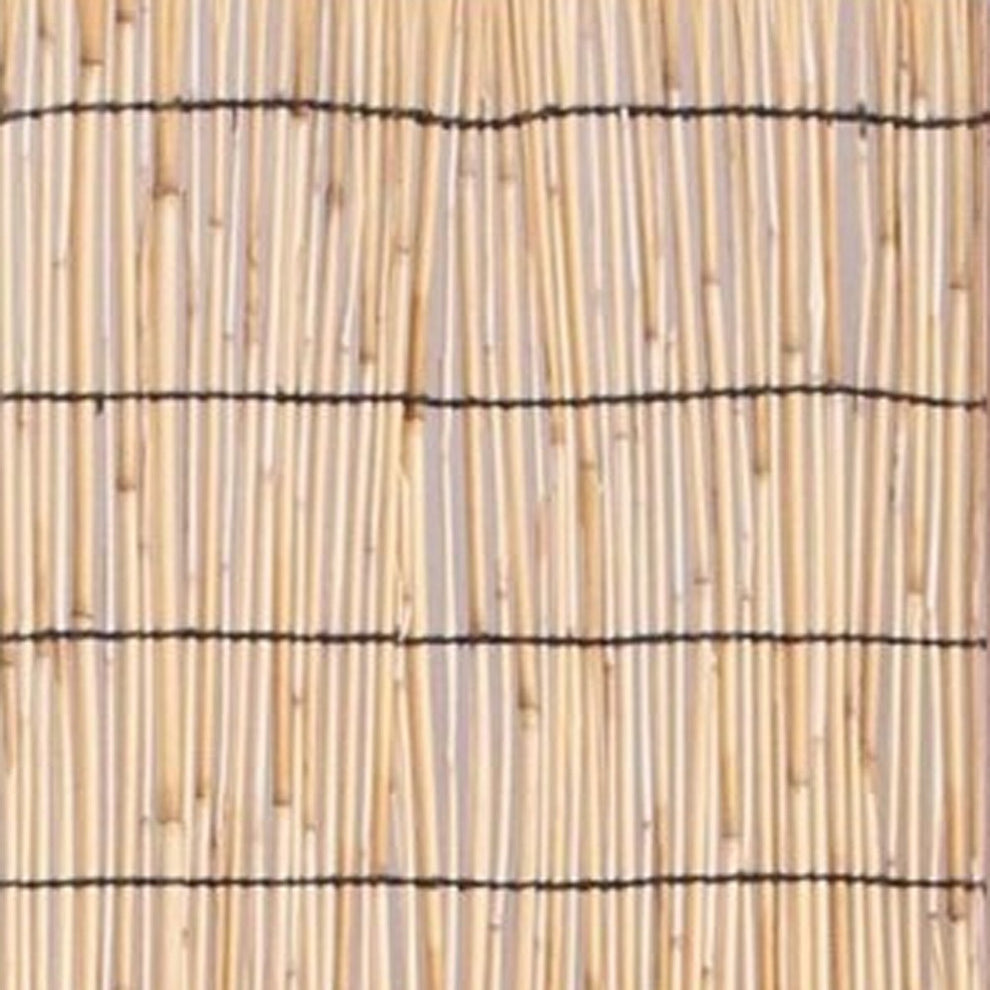 White and Natural Manufactured Wood Folding Three Panel Screen Room Divider By Homeroots | Room Dividers | Modishstore - 3