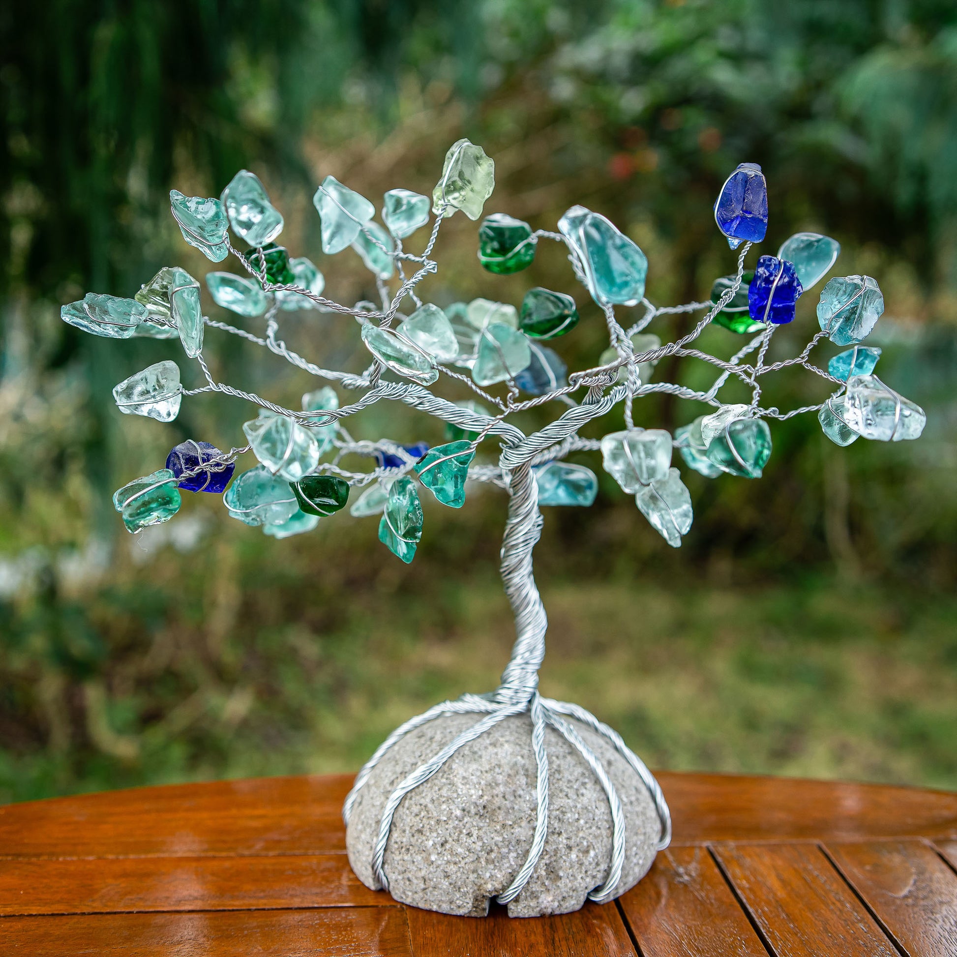 Hand Wired Tree of Life Set of 2 By Garden Age Supply | Sculptures | Modishstore - 1
