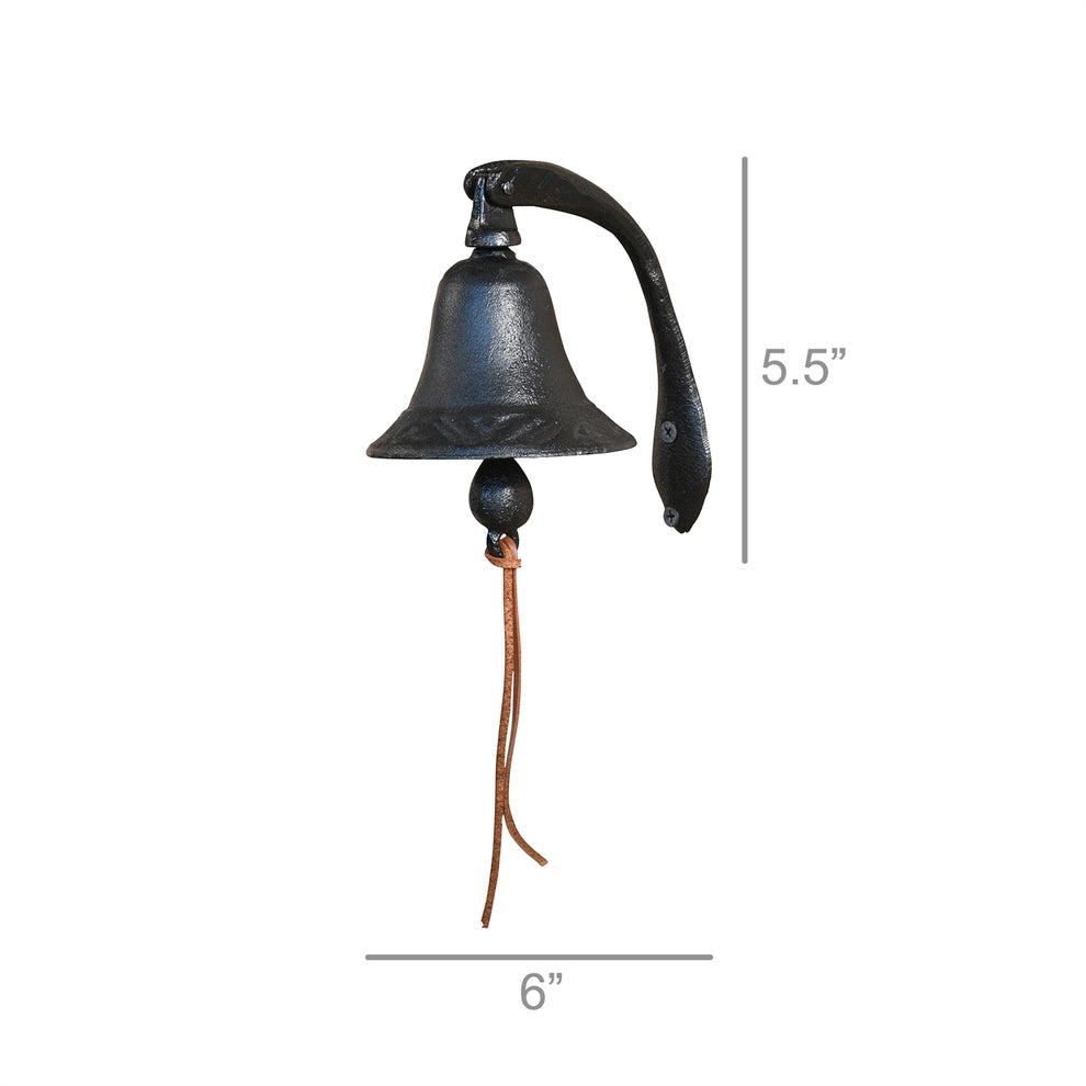Arch Bell, Cast Iron - Black Set Of 4 By HomArt | Ornaments | Modishstore - 3