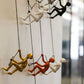 Set of Nine Rainbow Resin Novelty Hanging Dimensional Sculpture By Homeroots | Wall Decor | Modishstore - 5