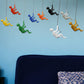 Set of Nine Rainbow Resin Novelty Hanging Dimensional Sculpture By Homeroots | Wall Decor | Modishstore - 2