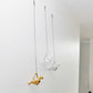 Set of Three White Resin Novelty Hanging Dimensional Sculpture By Homeroots | Wall Decor | Modishstore - 2