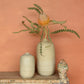 Marin Vase, Ceramic - Large - Light Beige Set Of 4 By HomArt | Vases | Modishstore - 5